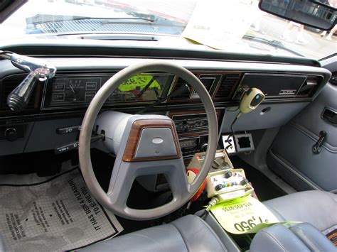 1984 Ford LTD police car interior | The original equipment w… | Flickr