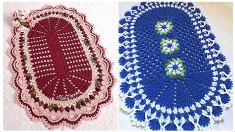 Amazing Free Crochet rugs patterns with unique colors 2023 - Crochet patterns - YouTube
