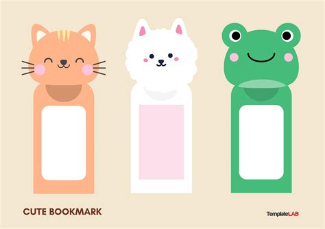 Free Cute Printable Bookmarks - Printable Form, Templates and Letter