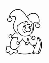 Immagini Clown Da Colorare sketch template