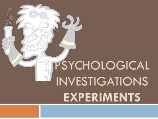 PPT - Famous Psychology Experiments PowerPoint Presentation - ID:457897