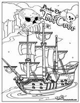 Pirate Ship Coloring Page Printable  Home sketch template