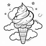  25 Ice Cream Coloring Pages For Free sketch template