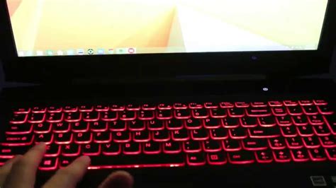 How to switch your keyboard backlight on and off - Lenovo Y50 - YouTube