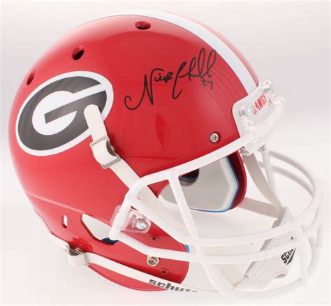 Nick Chubb Signed Georgia Bulldogs Full-Size Helmet (Radtke COA)