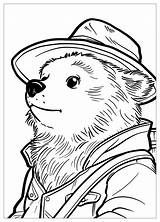 Paddington Coloring Pages  Color Your Way To Peru – MrColoringCom sketch template