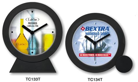 Wall Clocks 17" inch with Logo time wall desk clock color logo full color imprint Promotional ...