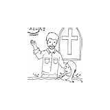 Pastor Appreciation Coloring Page For Sunday October 11 2020 Easy  sketch template