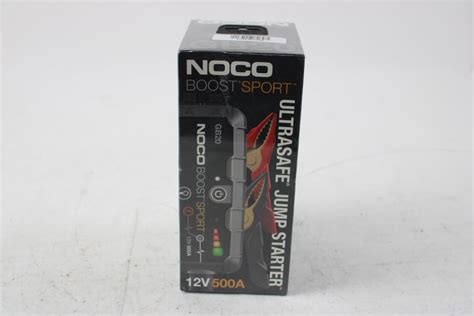 NOCO Boost Sport 12V 500A Jump Starter, GB20 | Property Room