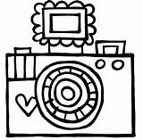 Polaroid Camera Coloring Pages sketch template