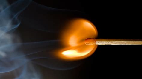 HD wallpaper: Burning match-Macro HD Wallpaper, brown match stick, fire ...