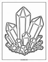 105  Crystal Coloring Pages For Kids & Adults Free Printable PDFs sketch template