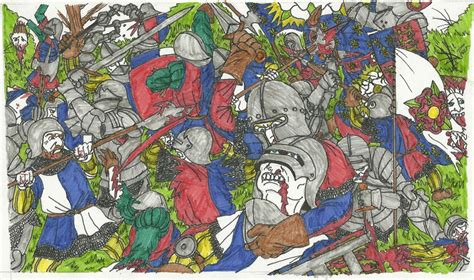 Battle of Tewkesbury in colour by Gabbanoche on DeviantArt