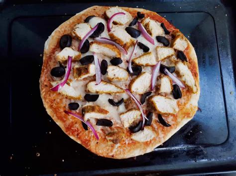 Chicken Shawarma Pizza Recipe - The Odehlicious