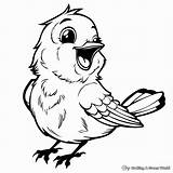 Robin Coloring Pages  Free & Printable sketch template