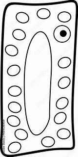 Coloring Page With Simplified Structure Of Plant Cell Chloroplast  sketch template