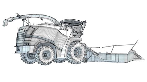 Forage Harvester Claas Jaguar 3D model | CGTrader