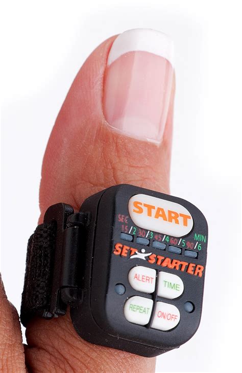 Set Starter Interval Training Timer Fits On Your Thumb