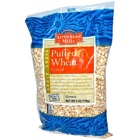 Puffed Wheat Cereal from Arrowhead Mills | Nurtrition & Price