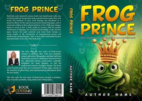 Children Book cover Design - Frog Prince