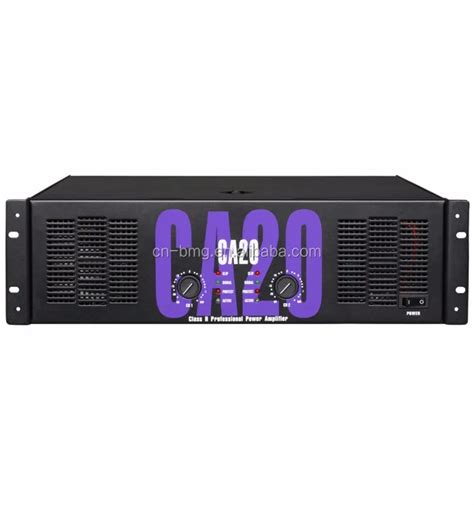 Ca2 Ca4 Ca9 Ca12 Ca18 Ca30 Ca50 Professional Sound Standard Ca20 Power Amplifier 1300 Watts X ...