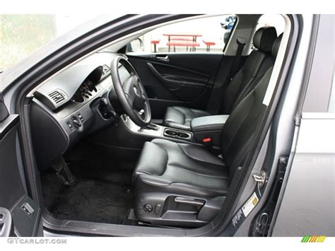 Black Interior 2007 Volkswagen Passat 2.0T Wagon Photo #71378614 ...