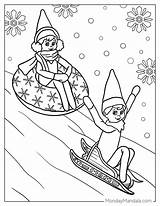 26 Elf On The Shelf Coloring Pages Free PDF Printables sketch template