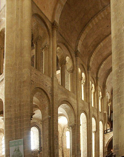 Interior St. Foye, Conques, France. | Romanesque art, Church ...