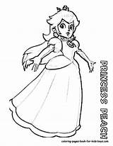 Printable Princess Peach Coloring Pages  Coloring Home sketch template