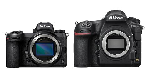 Nikon Z7 II vs Nikon D850