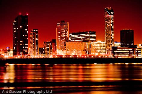 The New Liverpool Skyline - a photo from a recent night time shoot. — Ant Clausen Photography