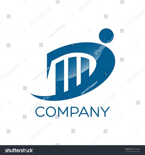 D Company Linked Letter Logo Stock Vector (Royalty Free) 331246460 ...