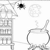 Coloriage De chaudron à potion Télécharger Ou Imprimer Gratuitement sketch template