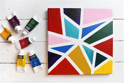 How to Make Creative Tape Painting Art | Create. Play. Travel.