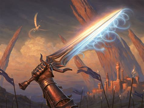 Sword of Truth and Justice MtG Art from Modern Horizons Set by Chris ...