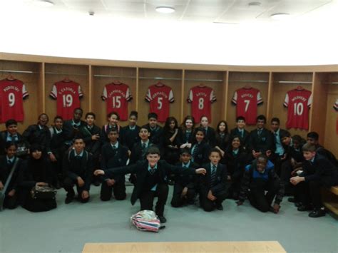 Rooks Heath School - Double Club German visits Arsenal FC.