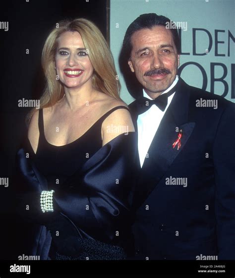 Lorraine Bracco, Edward James Olmos, 1995, Photo By Michael Ferguson/PHOTOlink Stock Photo - Alamy