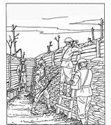 Ww1 Sketch Coloring Page sketch template