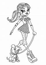 Free Printable Monster High Coloring Pages For Kids sketch template