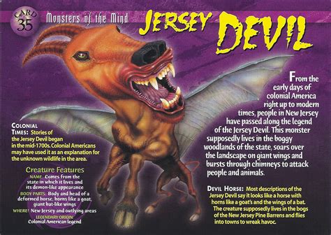 Jersey Devil | Wierd N'wild Creatures Wiki | FANDOM powered by Wikia