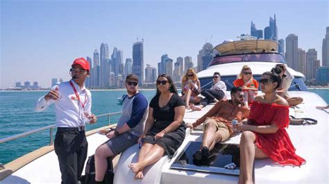 Dubai Marina: Yacht Tour with Breakfast or BBQ | GetYourGuide