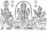 Bappa Ganpati Coloring Pages Sketch Page sketch template
