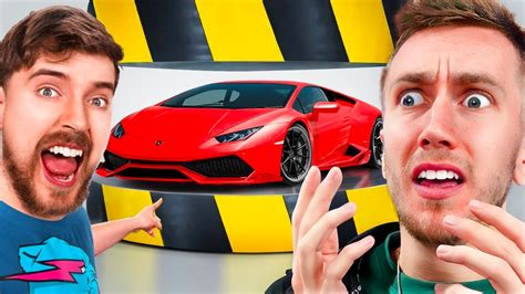 Reacting To Hydraulic Press Vs Lamborghini - YouTube