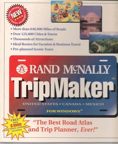 Rand McNally Tripmaker for Windows: United States, Canada, Mexico/Diskette Version: Rand McNally ...