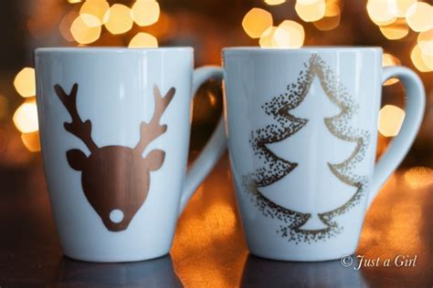 Happy Holidays: Gift Idea-DIY Christmas Mugs -- Tatertots and Jello