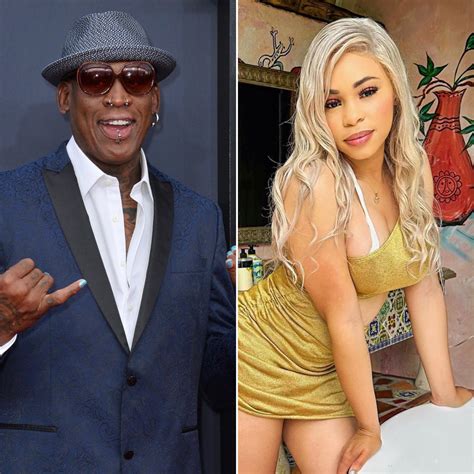 Dennis Rodman, 62, Gets Tattoo of Girlfriend Yella Yella, 31, on His ...