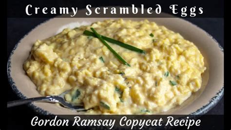 Scrambled Eggs Gordon Ramsay Style | Bake It With Love