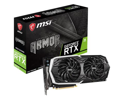 Specification GeForce RTX 2070 ARMOR 8G | MSI Global - The Leading ...