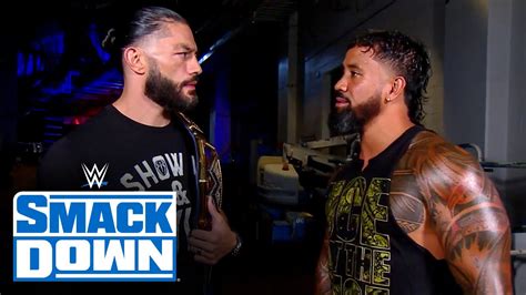 Jey Uso asks Roman Reigns about his recent actions: SmackDown, September 4, 2020 - YouTube