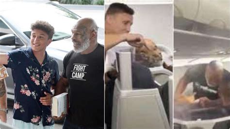 After video of Mike Tyson punching airplane passenger, photo of him ...